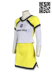 CH102 tailor made cheer Cheering squad dressing uniform supplier hk company hong kong  sideline cheer uniforms